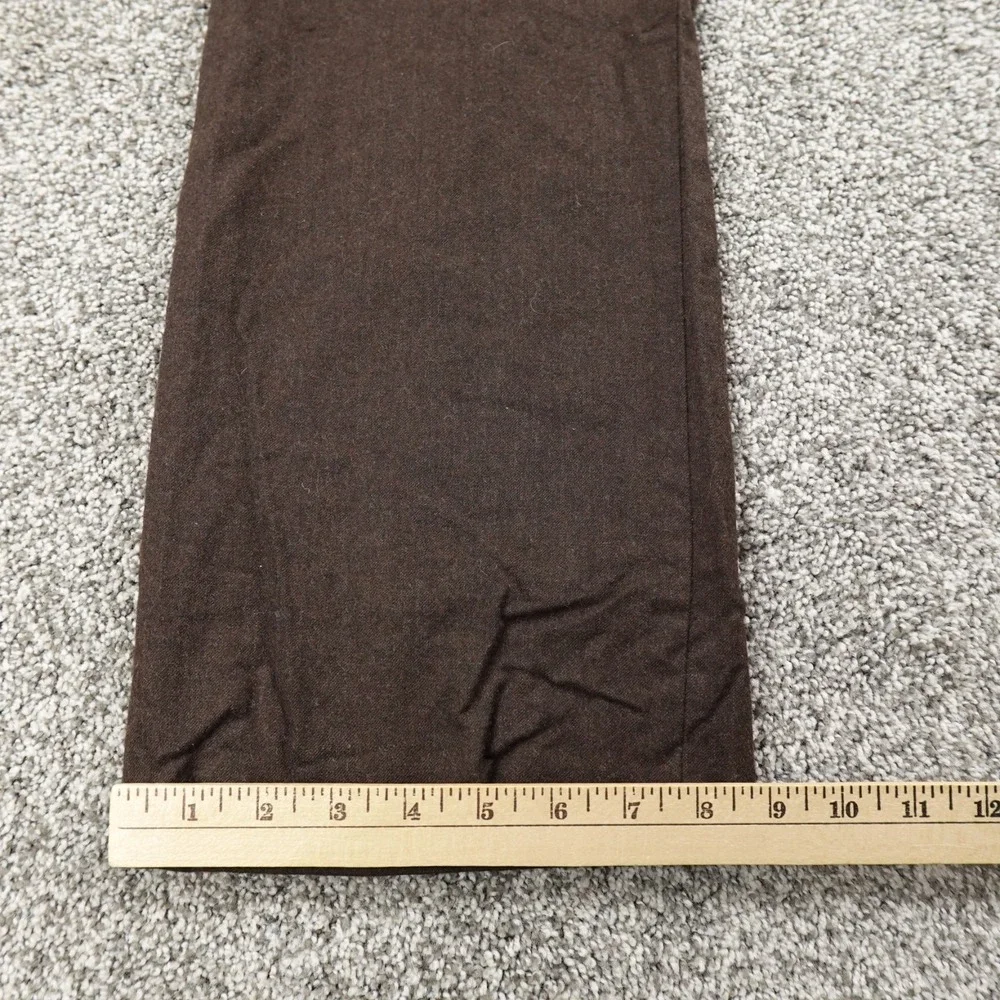 VTG Higgins Pants Mens 37X30 Brown Slacks Chino Dress Trousers Pleated USA Retro